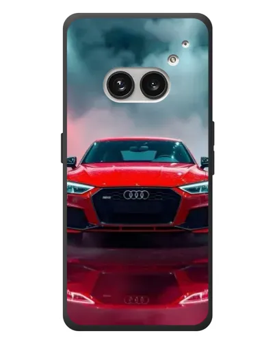 Чехол для Nothing Phone (2a) Plus с картинкой «Audi RS — красный стиль»