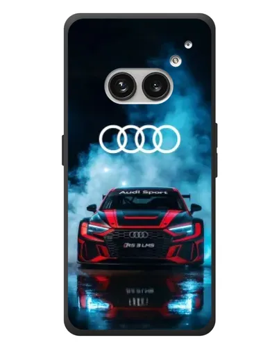 Чехол для Nothing Phone (2a) Plus с картинкой «Audi Sport — неон»