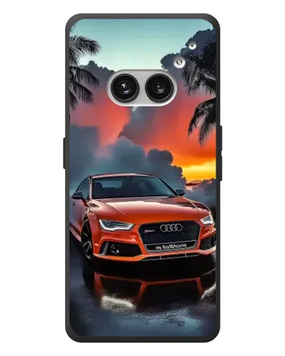 Чехол для Nothing Phone (2a) Plus с картинкой «Audi — закат»