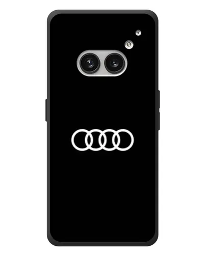 Чехол для Nothing Phone (2a) Plus с картинкой «Audi White Logo»