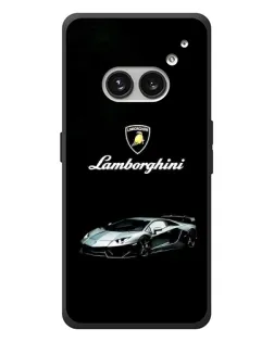 Чохол для Nothing Phone (2a) Plus з картинкою «Логотип Lamborghini класика»