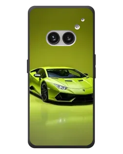 Чохол для Nothing Phone (2a) Plus з картинкою «Салатовий Lamborghini Huracan»