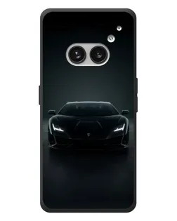 Чохол для Nothing Phone (2a) Plus з картинкою «Чорний Lamborghini Aventador»
