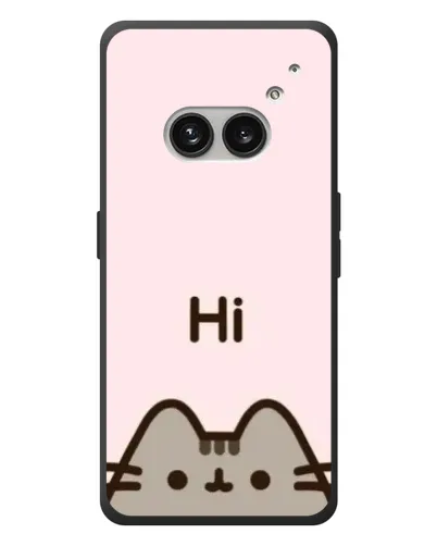 Чехол для Nothing Phone (2a) Plus с картинкой «Пушин говорит Hi» Чехол для Nothing Phone (2a) Plus с картинкой «Пушин говорит Hi»