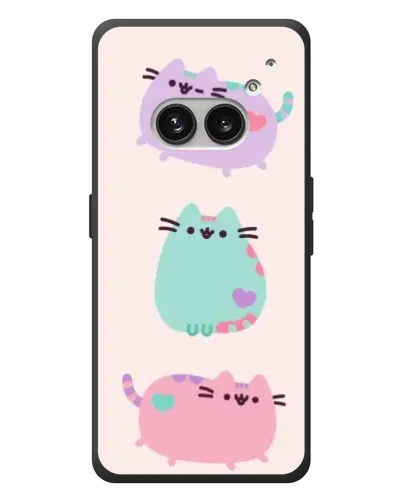 Чехол для Nothing Phone (2a) Plus с картинкой «Pusheen трио» Чехол для Nothing Phone (2a) Plus с картинкой «Pusheen трио»