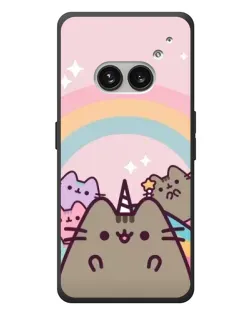 Чехол для Nothing Phone (2a) Plus с картинкой «Единорог Pusheen»