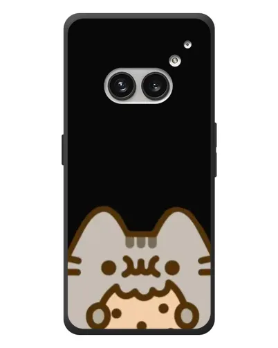 Чехол для Nothing Phone (2a) Plus с картинкой «Пушин на черном» Чехол для Nothing Phone (2a) Plus с картинкой «Пушин на черном»