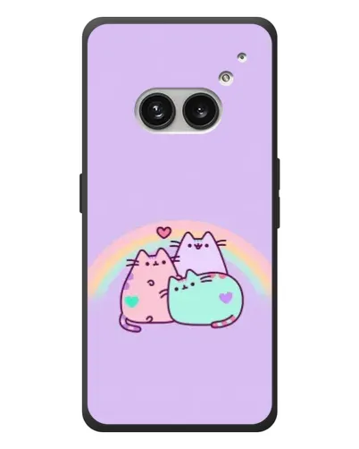 Чехол для Nothing Phone (2a) Plus с картинкой «Радужные Пушины» Чехол для Nothing Phone (2a) Plus с картинкой «Радужные Пушины»