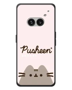 Чехол для Nothing Phone (2a) Plus с картинкой «Pusheen логотип»