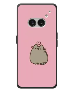 Чехол для Nothing Phone (2a) Plus с картинкой «Pusheen сердце»