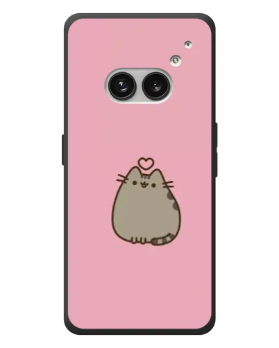 Чехол для Nothing Phone (2a) Plus с картинкой «Pusheen сердце» Чехол для Nothing Phone (2a) Plus с картинкой «Pusheen сердце»
