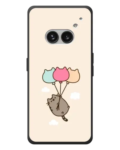 Чехол для Nothing Phone (2a) Plus с картинкой «Пушин на шариках» Чехол для Nothing Phone (2a) Plus с картинкой «Пушин на шариках»