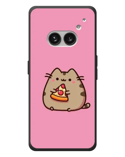 Чехол для Nothing Phone (2a) Plus с картинкой «Пушин с пиццей» Чехол для Nothing Phone (2a) Plus с картинкой «Пушин с пиццей»