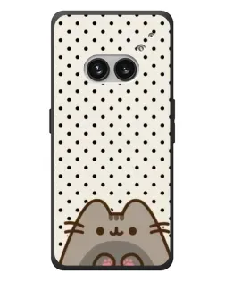 Чехол для Nothing Phone (2a) Plus с картинкой «Пушин в горошек»