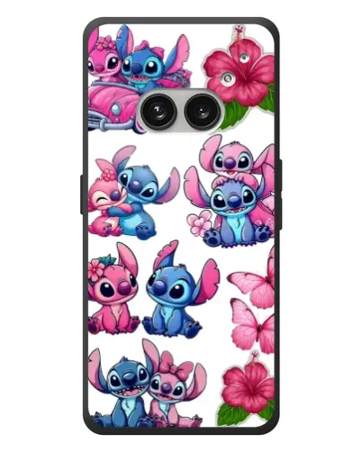 Чехол для Nothing Phone (2a) Plus с картинкой «Стикеры Stitch и Angel» Чехол для Nothing Phone (2a) Plus с картинкой «Стикеры Stitch и Angel»
