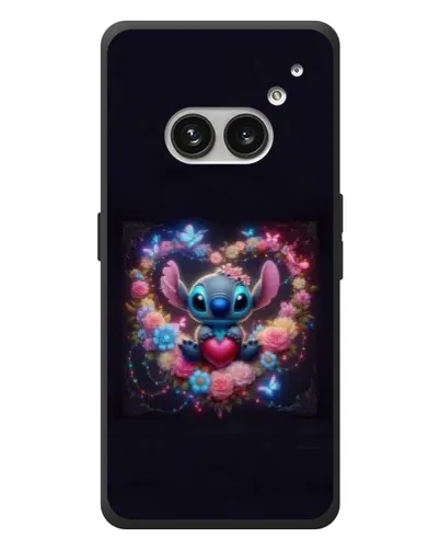 Чехол для Nothing Phone (2a) Plus с картинкой «Stitch в цветах» Чехол для Nothing Phone (2a) Plus с картинкой «Stitch в цветах»