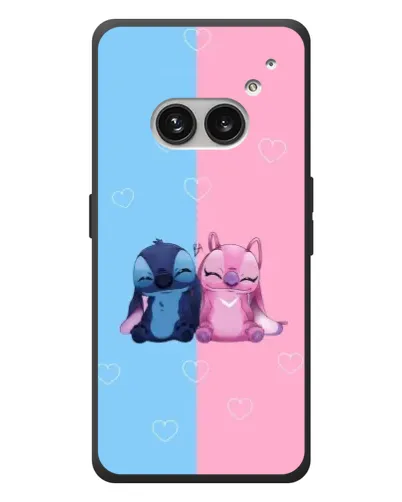 Чехол для Nothing Phone (2a) Plus с картинкой «Stitch и Angel Love» Чехол для Nothing Phone (2a) Plus с картинкой «Stitch и Angel Love»