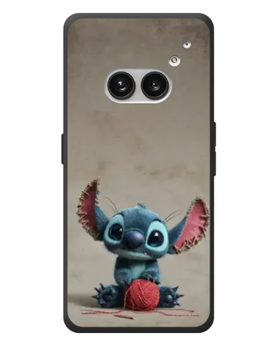 Чехол для Nothing Phone (2a) Plus с картинкой «Стич на коричневом фоне» Чехол для Nothing Phone (2a) Plus с картинкой «Стич на коричневом фоне»