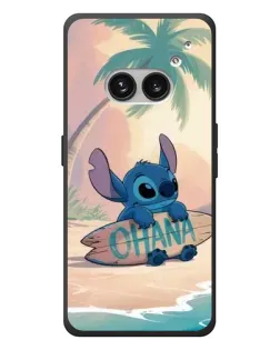 Чехол для Nothing Phone (2a) Plus с картинкой «Стич на серфе»