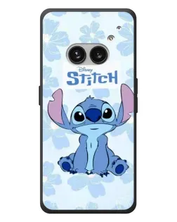 Чехол для Nothing Phone (2a) Plus с картинкой «Stitch среди цветов»
