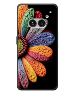 Чехол для Nothing Phone (2a) Plus с картинкой «Радужный цветок» Чехол для Nothing Phone (2a) Plus с картинкой «Радужный цветок»