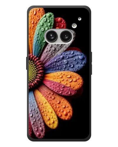 Чехол для Nothing Phone (2a) Plus с картинкой «Радужный цветок»