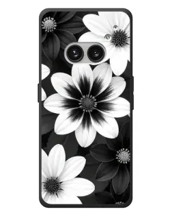 Чехол для Nothing Phone (2a) Plus с картинкой «Монохромные астры» Чехол для Nothing Phone (2a) Plus с картинкой «Монохромные астры»