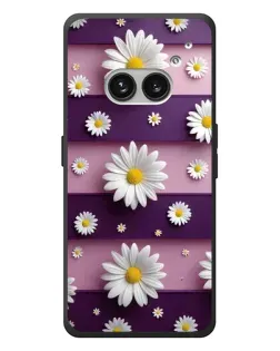 Чехол для Nothing Phone (2a) Plus с картинкой «Ромашки на фиолетовом» Чехол для Nothing Phone (2a) Plus с картинкой «Ромашки на фиолетовом»