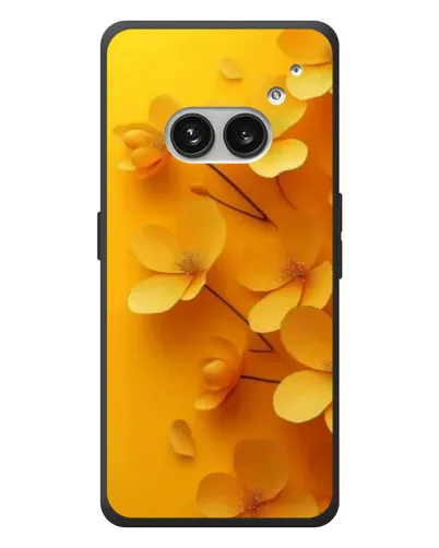 Чехол для Nothing Phone (2a) Plus с картинкой «Золотые лепестки»