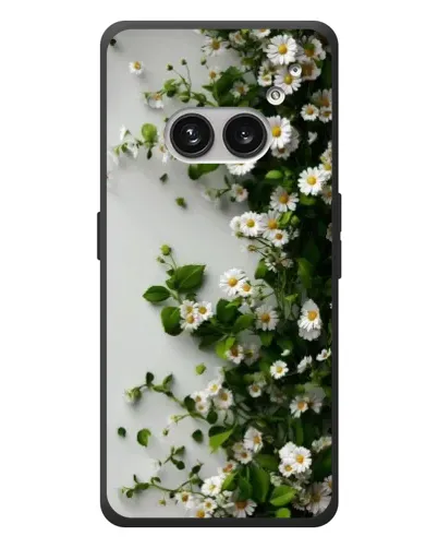 Чехол для Nothing Phone (2a) Plus с картинкой «Ветка мелких белых цветов»
