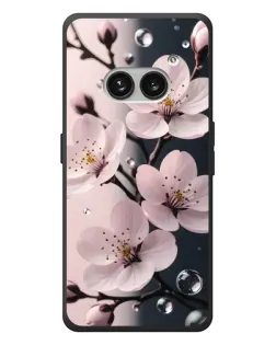 Чехол для Nothing Phone (2a) Plus с картинкой «Нежная сакура и капли» Чехол для Nothing Phone (2a) Plus с картинкой «Нежная сакура и капли»