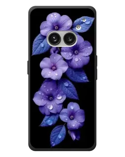 Чохол для Nothing Phone (2a) Plus з картинкою «Фіолетові квіти з росою» Чохол для Nothing Phone (2a) Plus з картинкою «Фіолетові квіти з росою»
