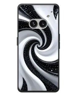 Чохол для Nothing Phone (2a) Plus з картинкою «Чорно-біла спіраль» Чохол для Nothing Phone (2a) Plus з картинкою «Чорно-біла спіраль»
