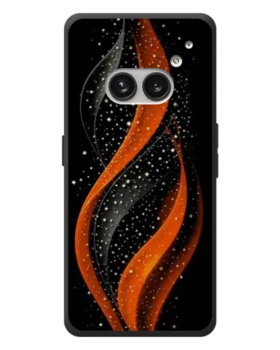 Чехол для Nothing Phone (2a) Plus с картинкой «Огненная звездная волна»