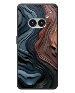 Чехол для Nothing Phone (2a) Plus с картинкой «Цветные волны каньона»