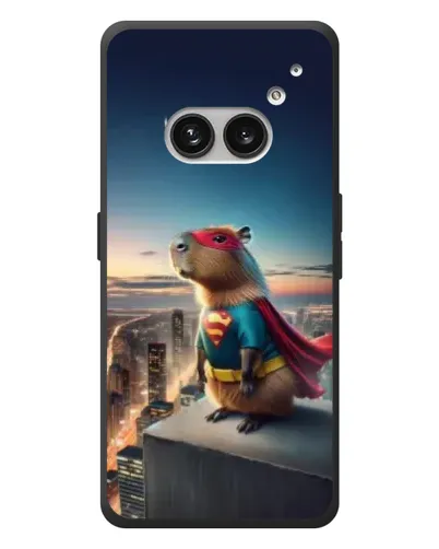 Чехол для Nothing Phone (2a) Plus с картинкой «Капи-мен супергерой»