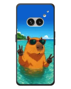 Чохол для Nothing Phone (2a) Plus з картинкою «Морська капібара»