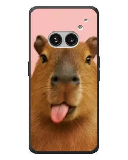 Чохол для Nothing Phone (2a) Plus з картинкою «Капібара з язиком»