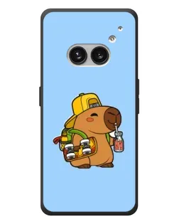 Чохол для Nothing Phone (2a) Plus з картинкою «Капібара на скейті»