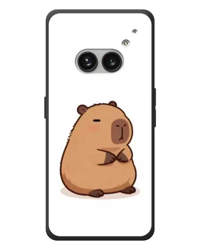 Чехол для Nothing Phone (2a) Plus с картинкой «Толстенькая капибара»