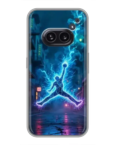 Чохол для Nothing Phone 2a з картинкою «Jordan Gold Jumpman» Чохол для Nothing Phone 2a з картинкою «Jordan Gold Jumpman»