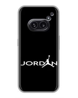 Чохол для Nothing Phone 2a з картинкою «Jordan White Logo»