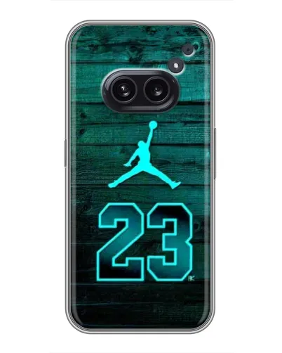 Чохол для Nothing Phone 2a з картинкою «Jordan Cyan 23» Чохол для Nothing Phone 2a з картинкою «Jordan Cyan 23»