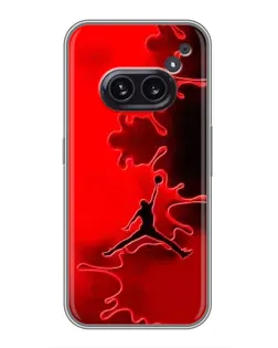 Чохол для Nothing Phone 2a з картинкою «Jordan Red Smoke»