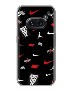 Чохол для Nothing Phone 2a з картинкою «Nike Mix Pattern»