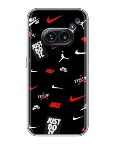 Чохол для Nothing Phone 2a з картинкою «Nike Mix Pattern» Чохол для Nothing Phone 2a з картинкою «Nike Mix Pattern»
