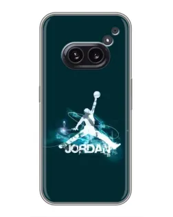 Чохол для Nothing Phone 2a з картинкою «Jordan Blue Fire»