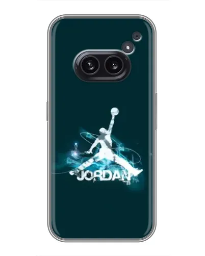 Чохол для Nothing Phone 2a з картинкою «Jordan Blue Fire» Чохол для Nothing Phone 2a з картинкою «Jordan Blue Fire»