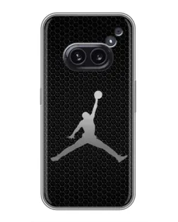 Чохол для Nothing Phone 2a з картинкою «Jordan Dark Carbon»