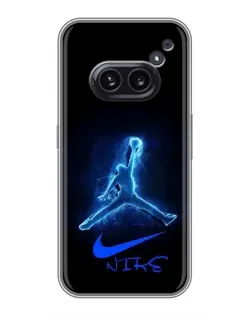Чохол для Nothing Phone 2a з картинкою «Jordan Neon Blue»